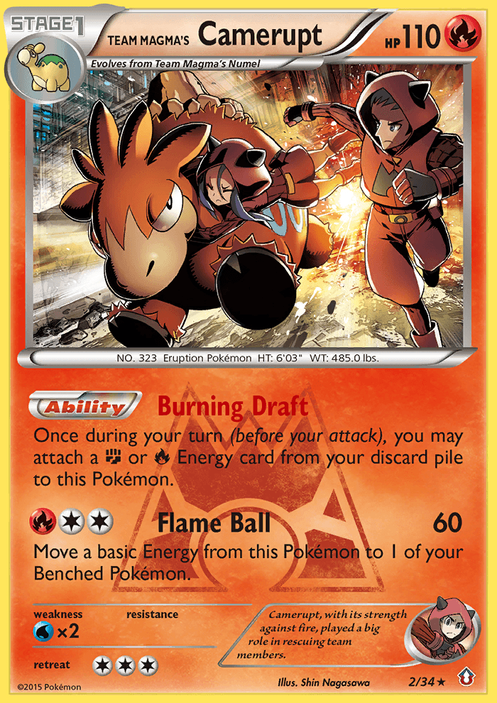 Team Magma's Camerupt 2