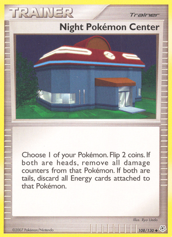 Night Pokémon Center 108