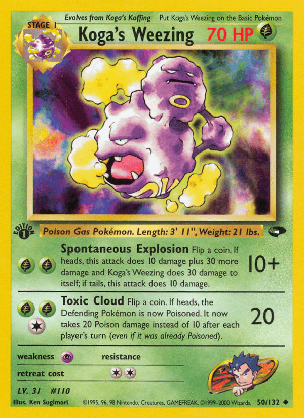 Koga's Weezing 50