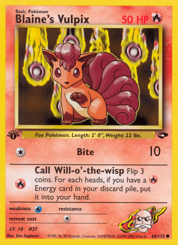 Blaine's Vulpix 66