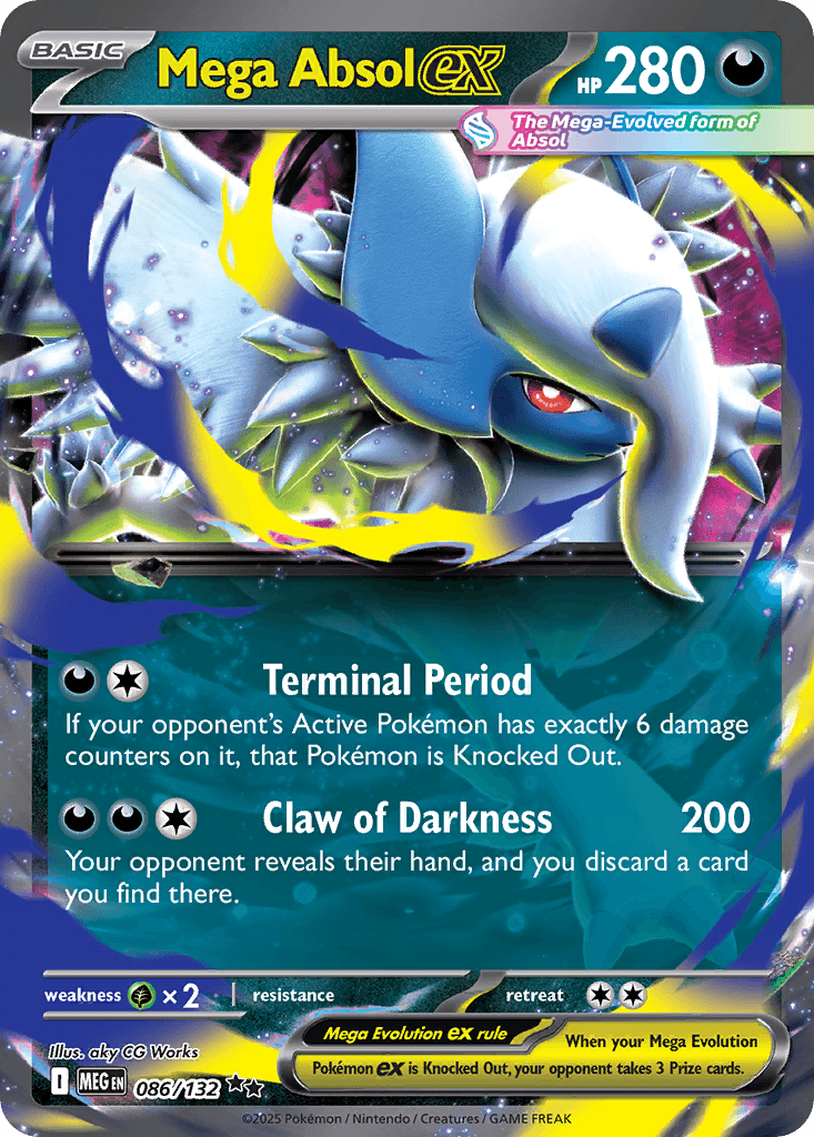 Mega Absol ex 086/132
