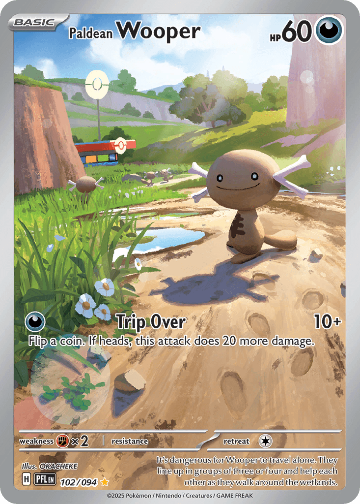 Paldean Wooper 102/094
