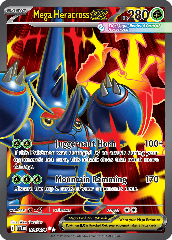Mega Heracross ex 108/094
