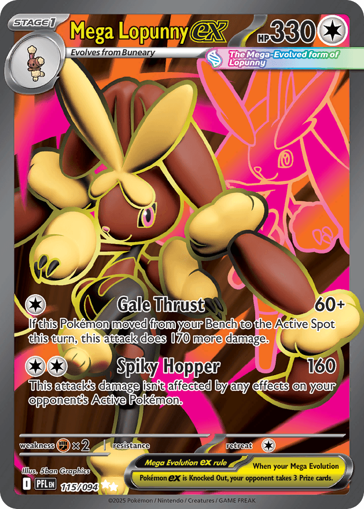Mega Lopunny ex 115/094