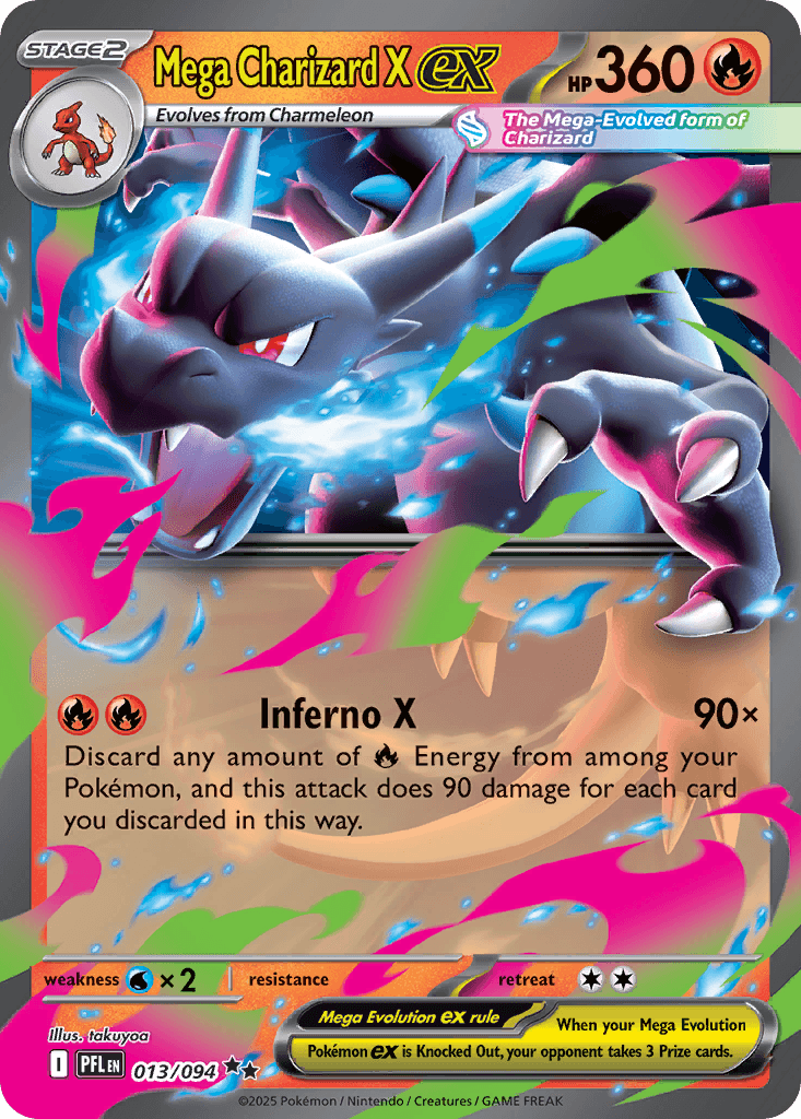Mega Charizard X ex 013/094