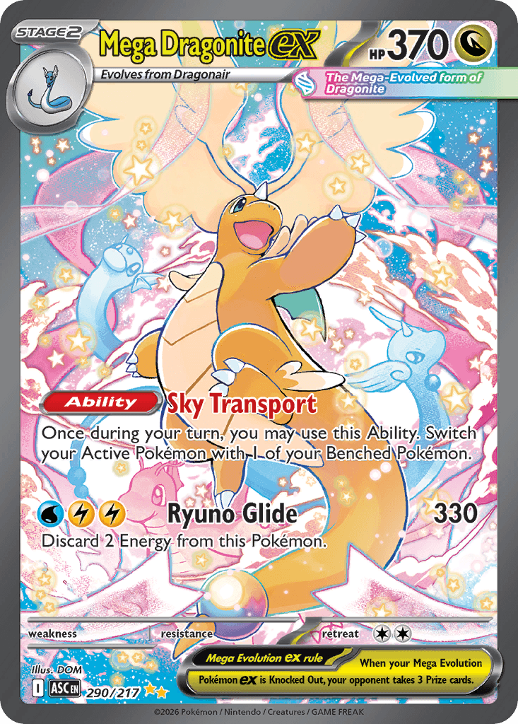 Mega Dragonite ex 290/217