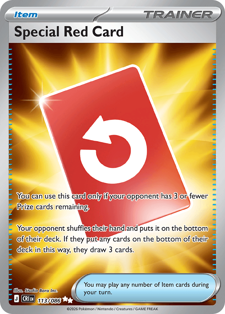 Special Red Card 113/086