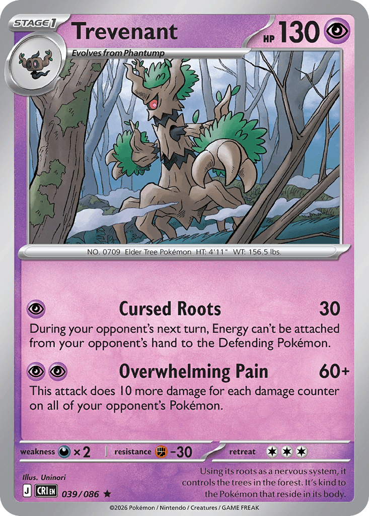 Trevenant 039/086
