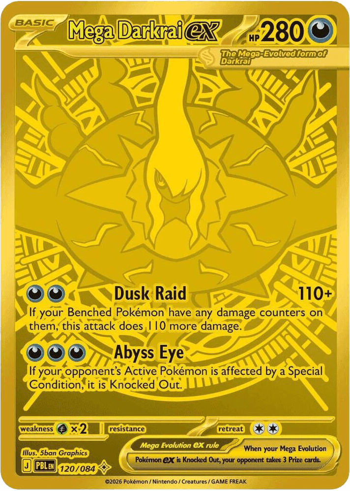 Mega Darkrai ex 120/084