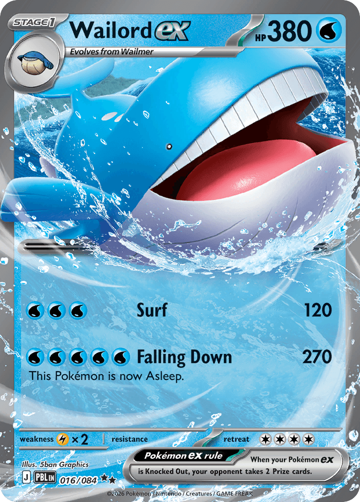 Wailord ex 016/084