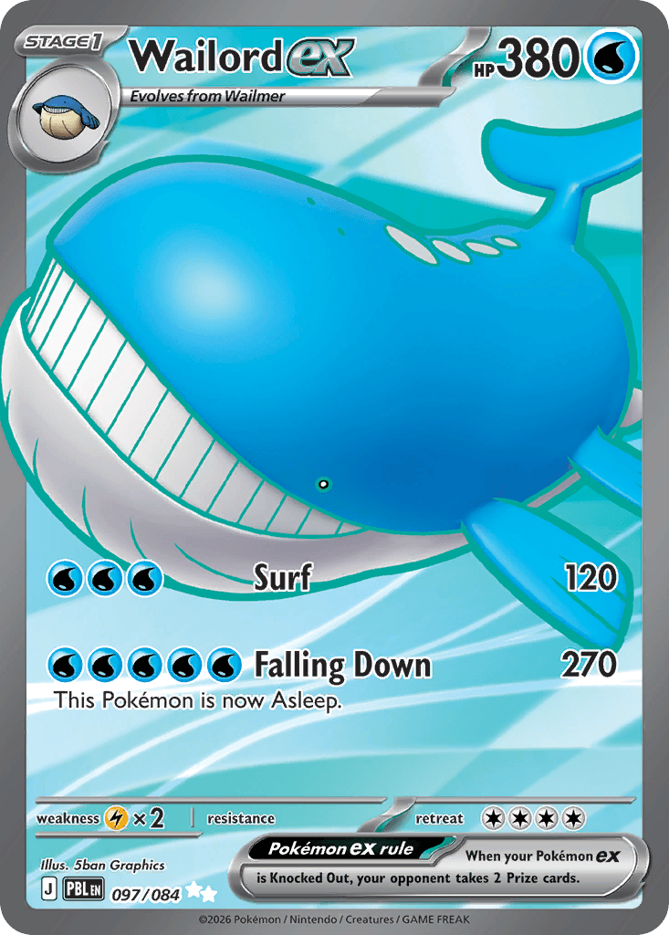 Wailord ex 097/084