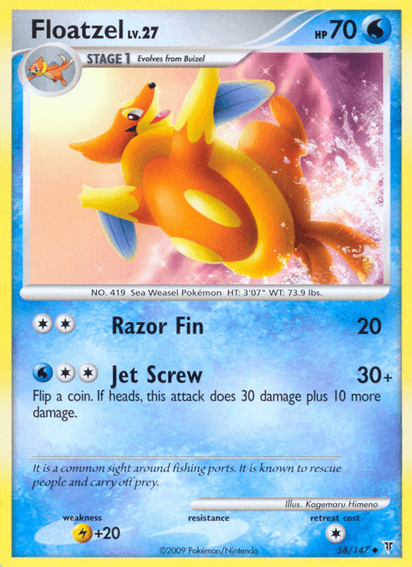 Floatzel 58/147