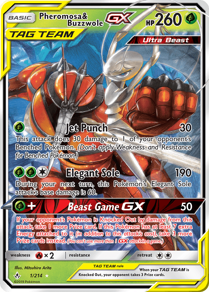 Pheromosa & Buzzwole-GX 1
