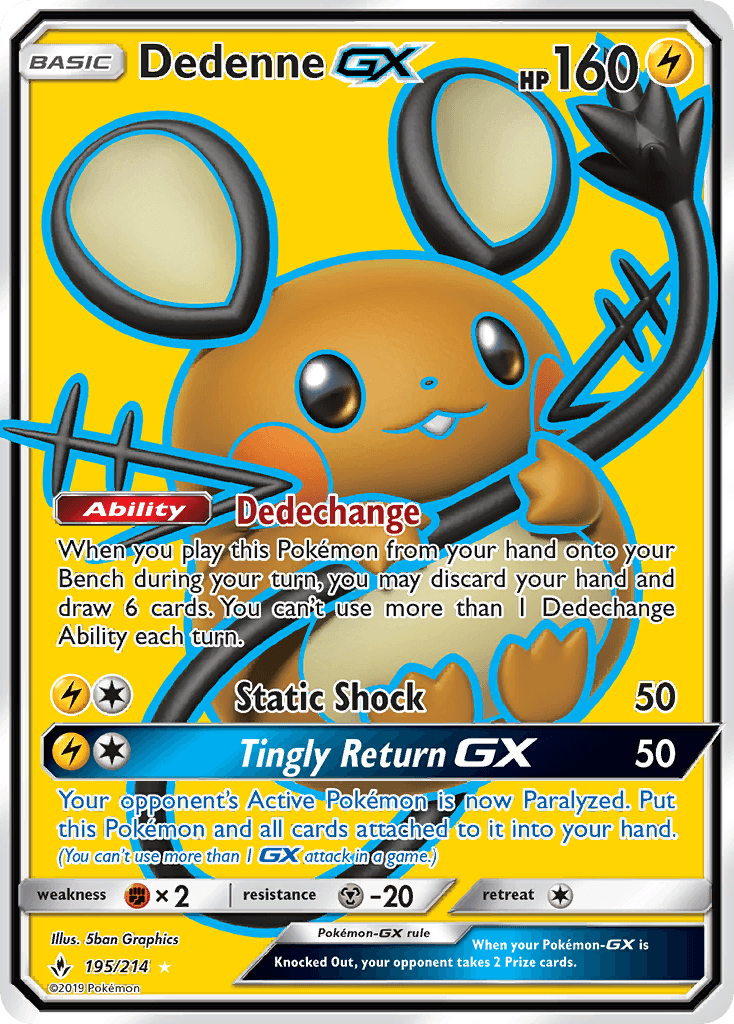 Dedenne-GX 195