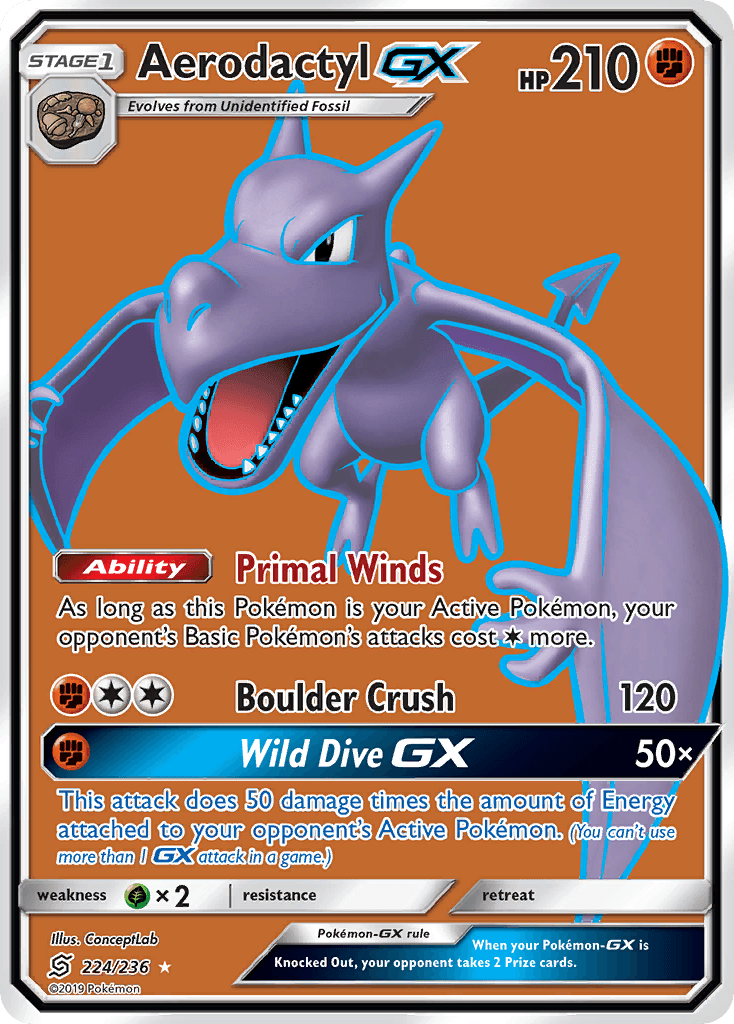Aerodactyl-GX 224