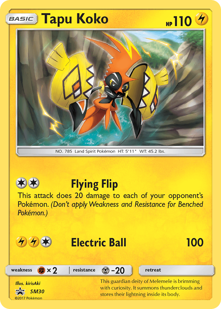 Tapu Koko SM30