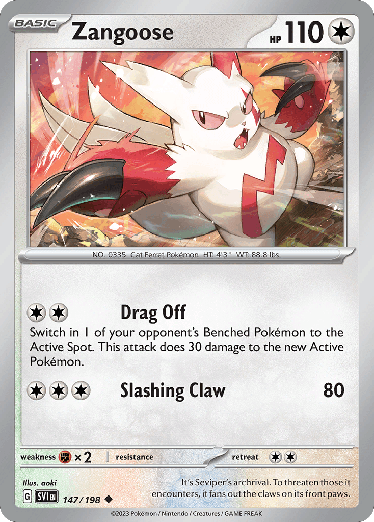 Zangoose 147/198