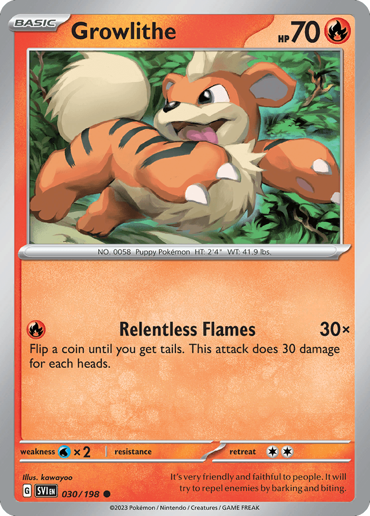 Growlithe 030/198