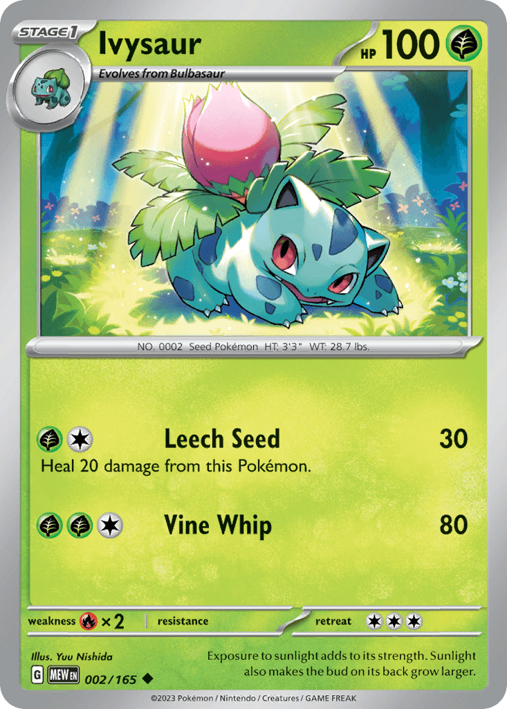 Ivysaur 002/165