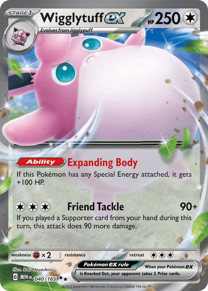 Wigglytuff ex 040/165