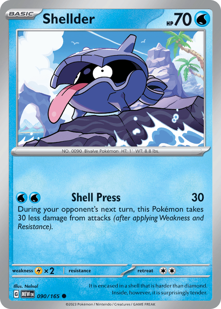 Shellder 090/165