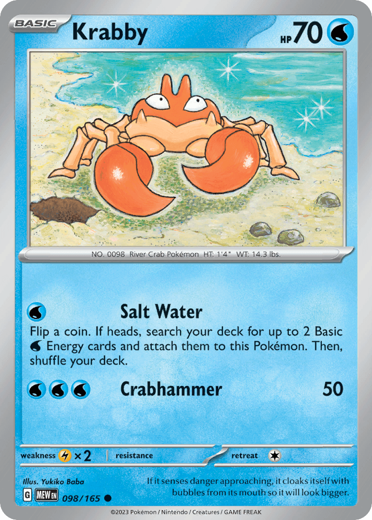 Krabby 098/165