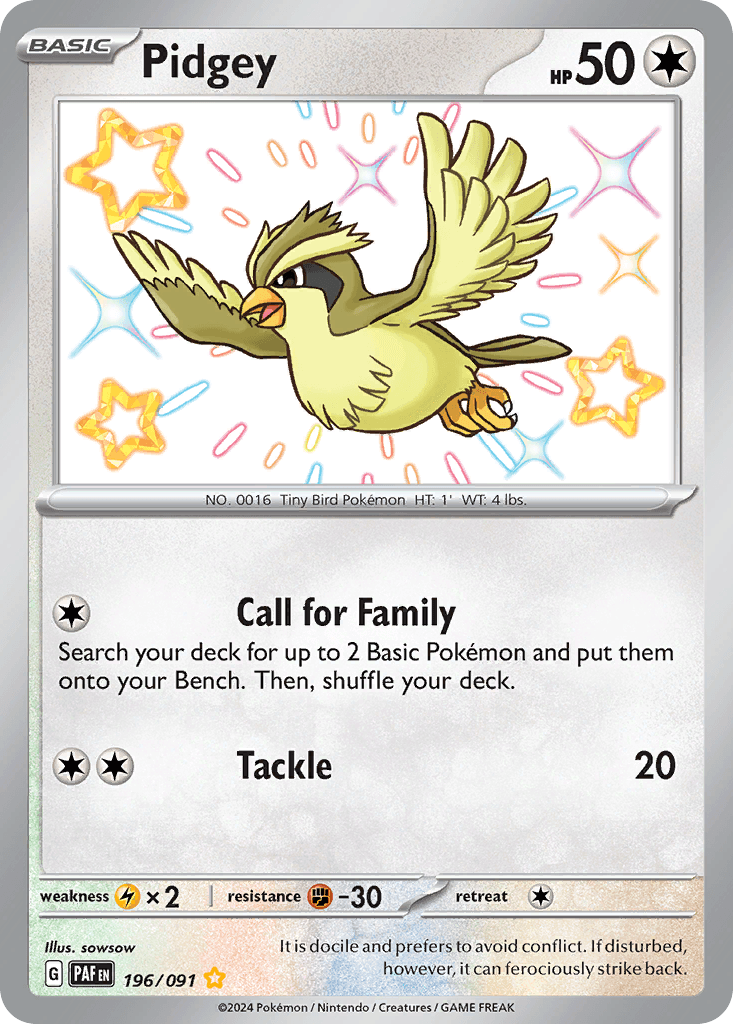 Pidgey 196