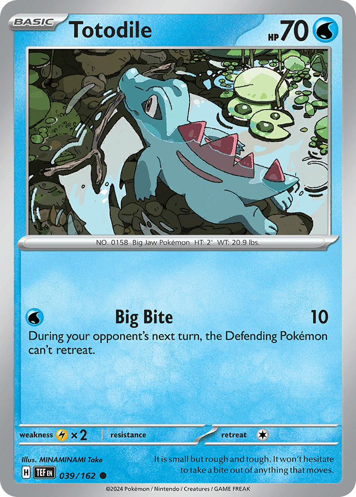Totodile 039/162