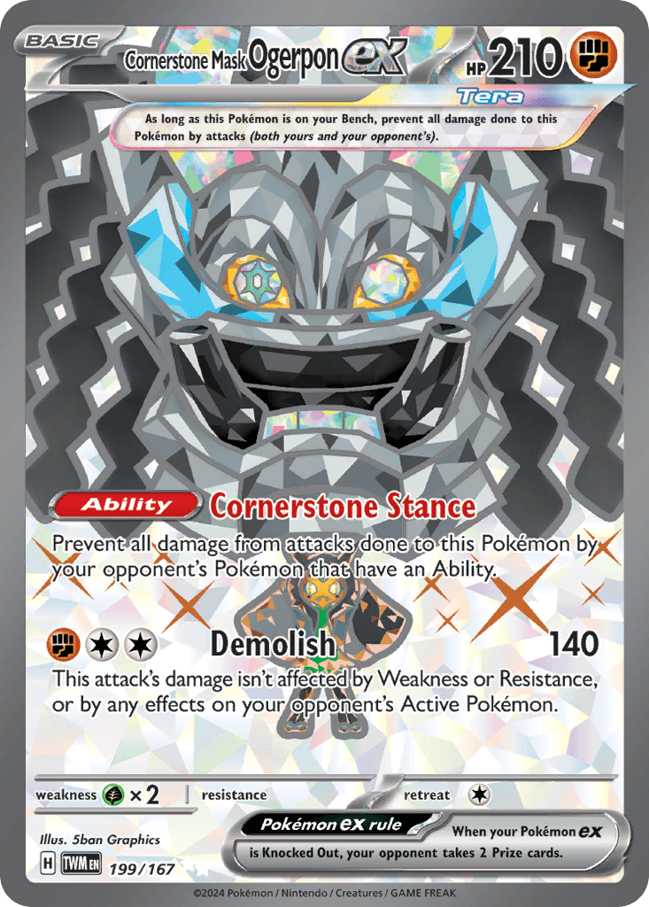Cornerstone Mask Ogerpon ex 199