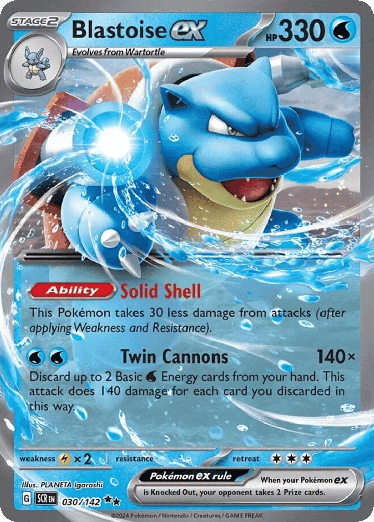 Blastoise ex 30