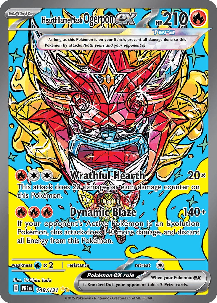 Hearthflame Mask Ogerpon ex 148