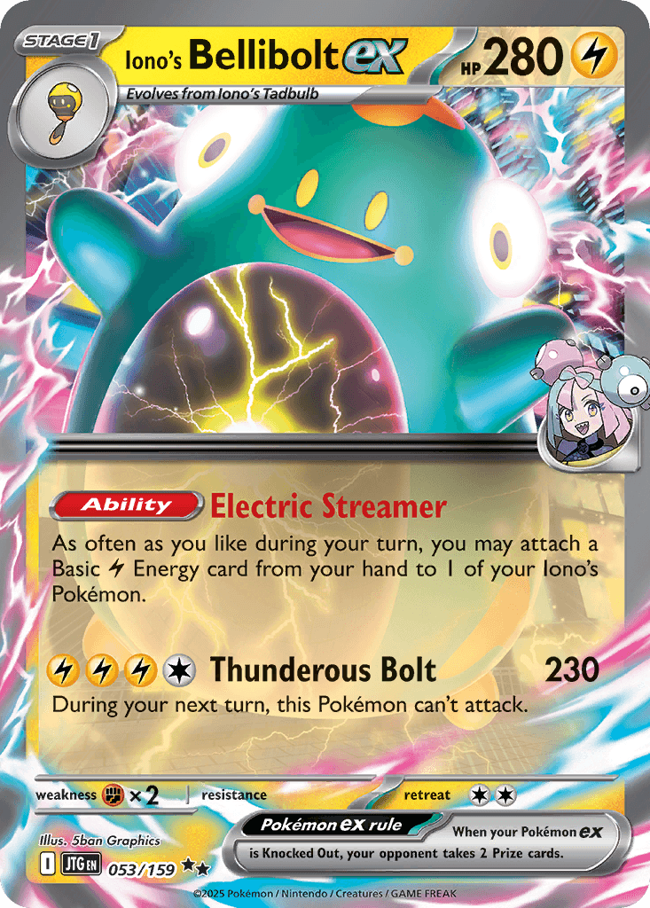 Iono's Bellibolt ex 053/159