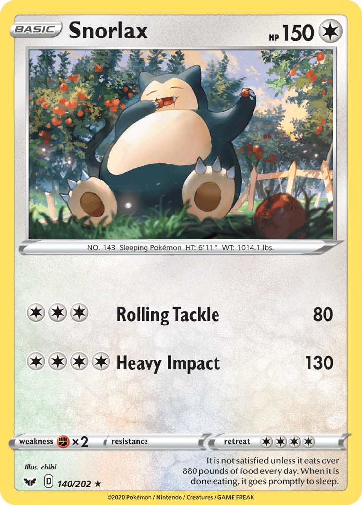 Snorlax 140