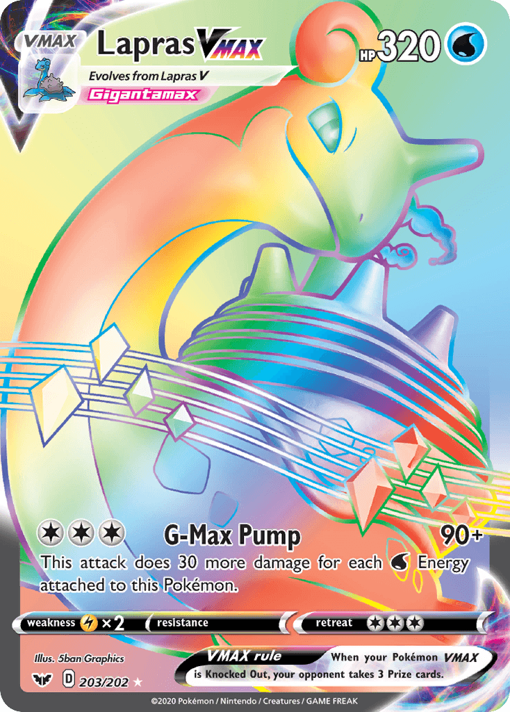 Lapras VMAX 203