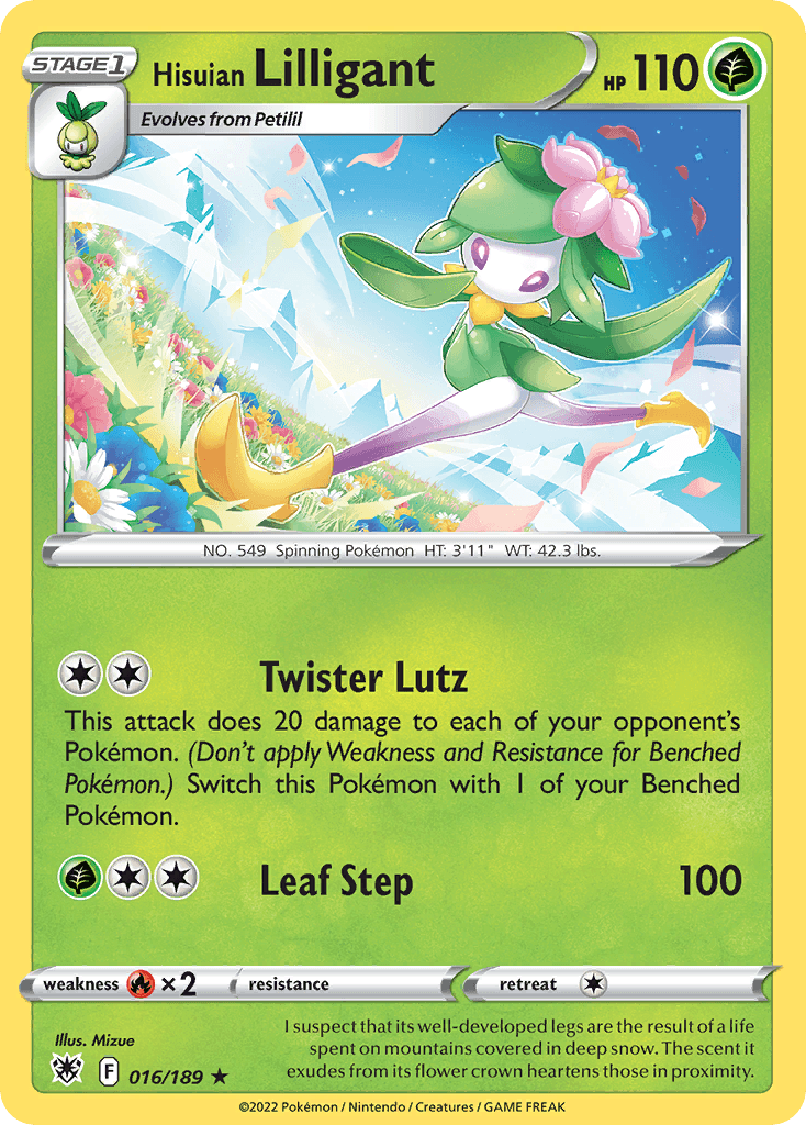 Hisuian Lilligant 016/189