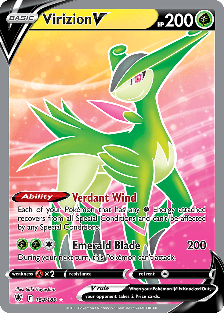 Virizion V 164/189