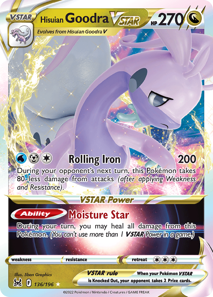 Hisuian Goodra VSTAR 136