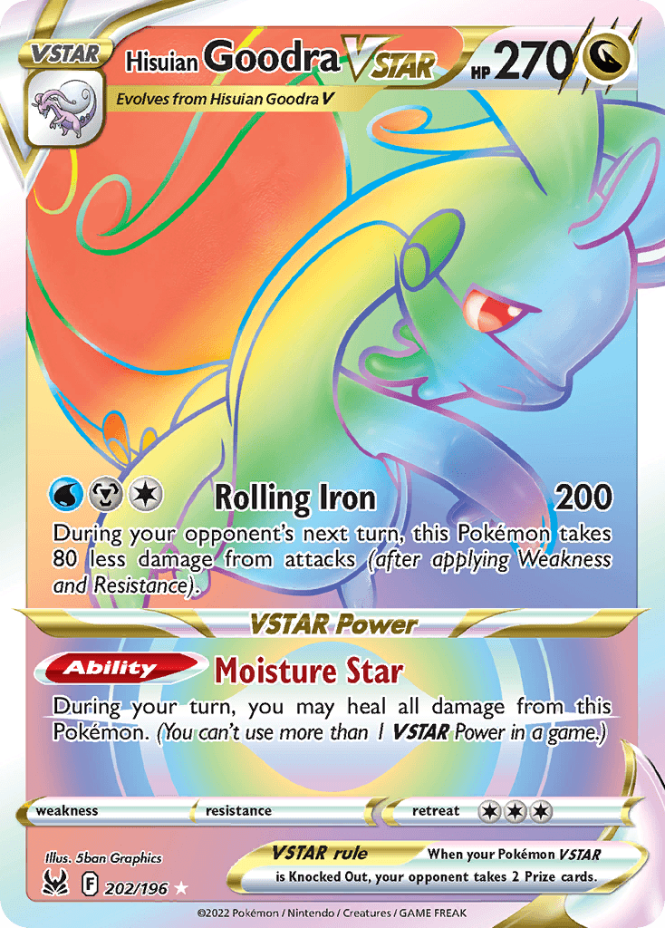Hisuian Goodra VSTAR 202