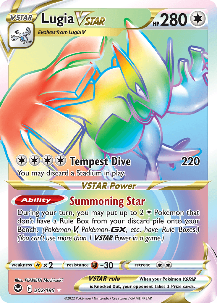 Lugia VSTAR 202