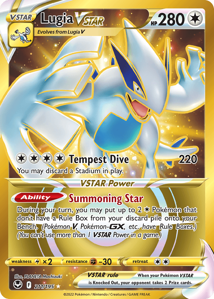 Lugia VSTAR 211