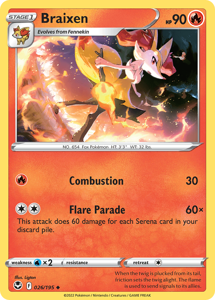 Braixen 026/195