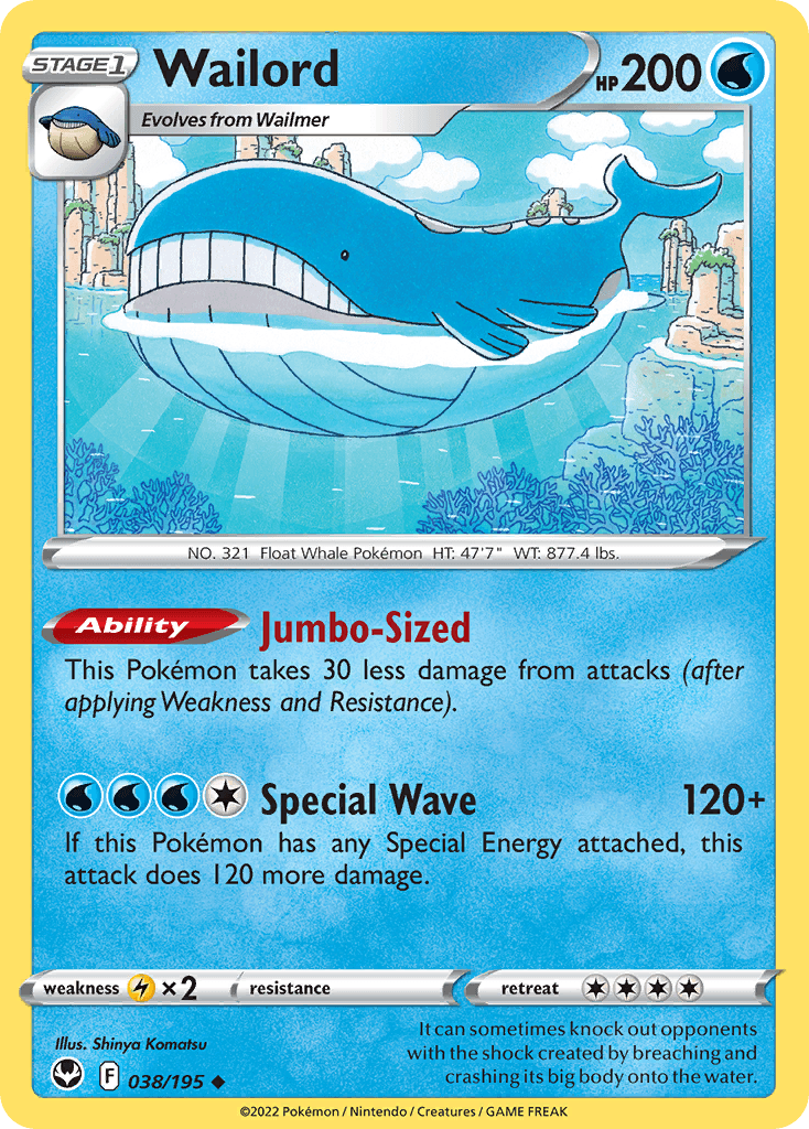 Wailord 038/195