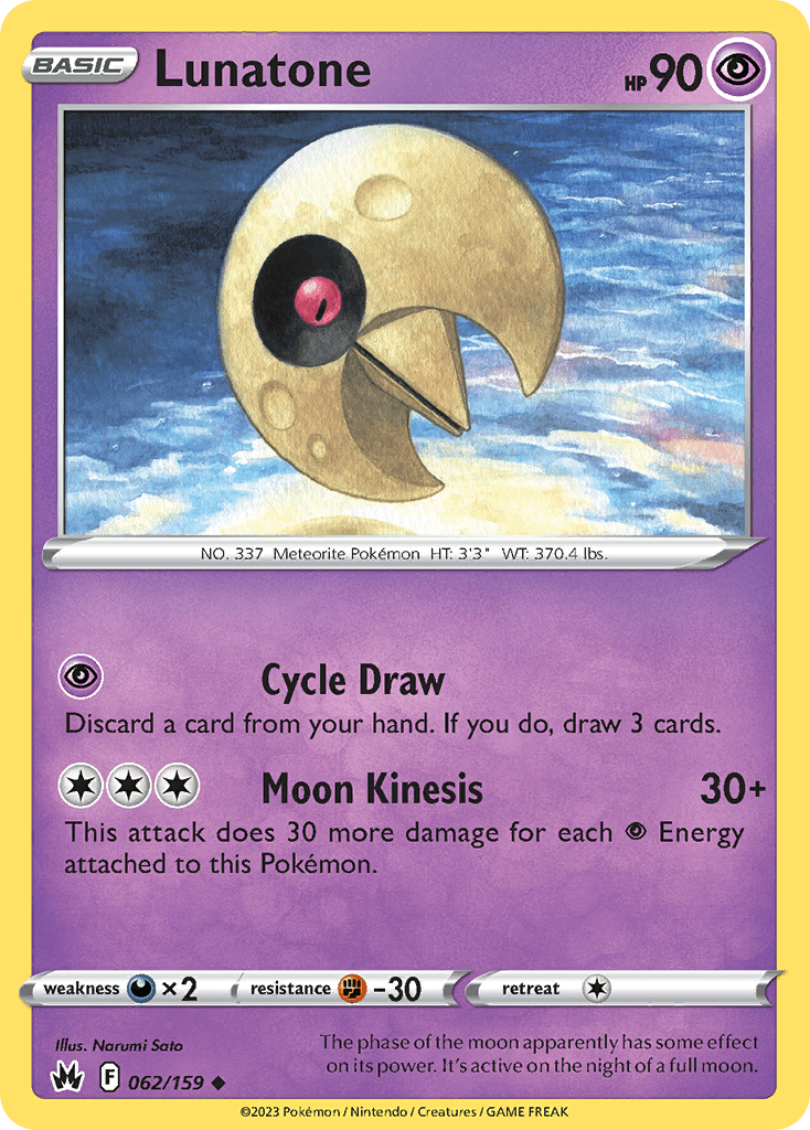 Lunatone 062/159