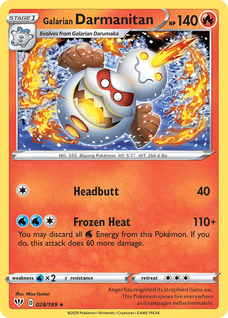 Galarian Darmanitan 028/189