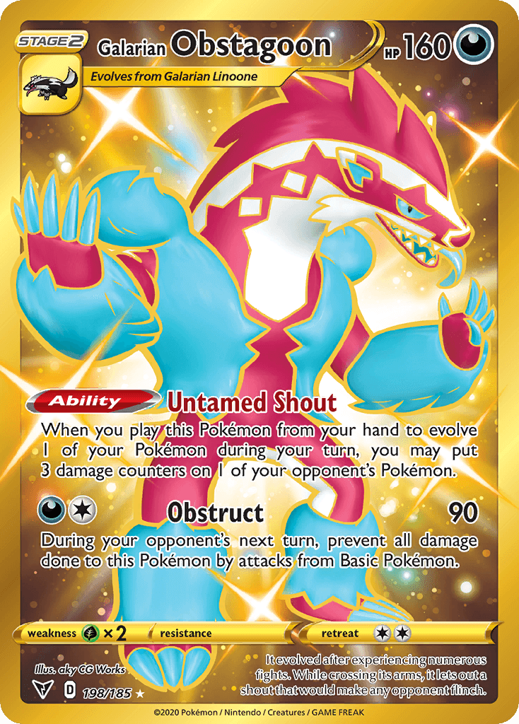 Galarian Obstagoon 198