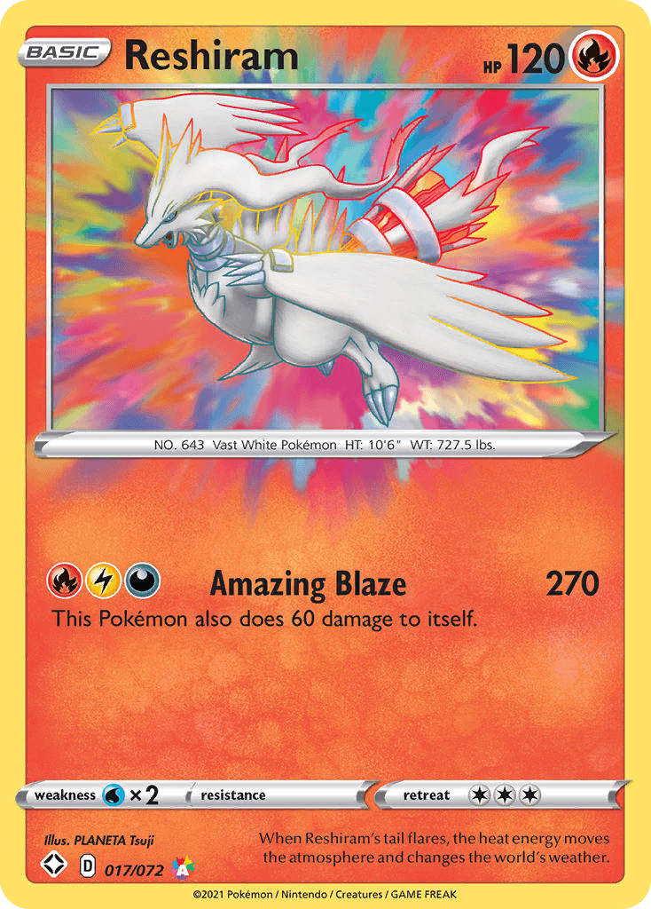 Reshiram 017/072