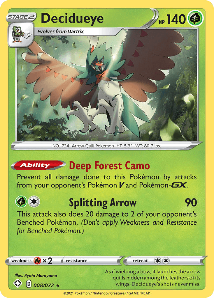 Decidueye 008/072