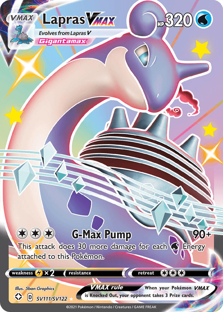 Lapras VMAX SV111