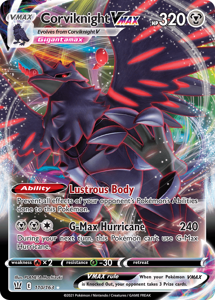 Corviknight VMAX 110