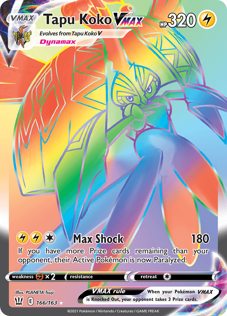 Tapu Koko VMAX 166